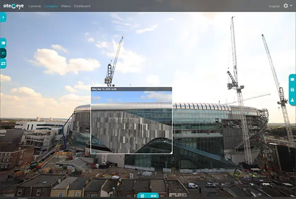 Compare images using the online portal