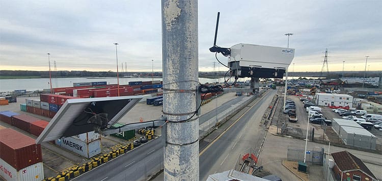 Solar power construction time-lapse cameras